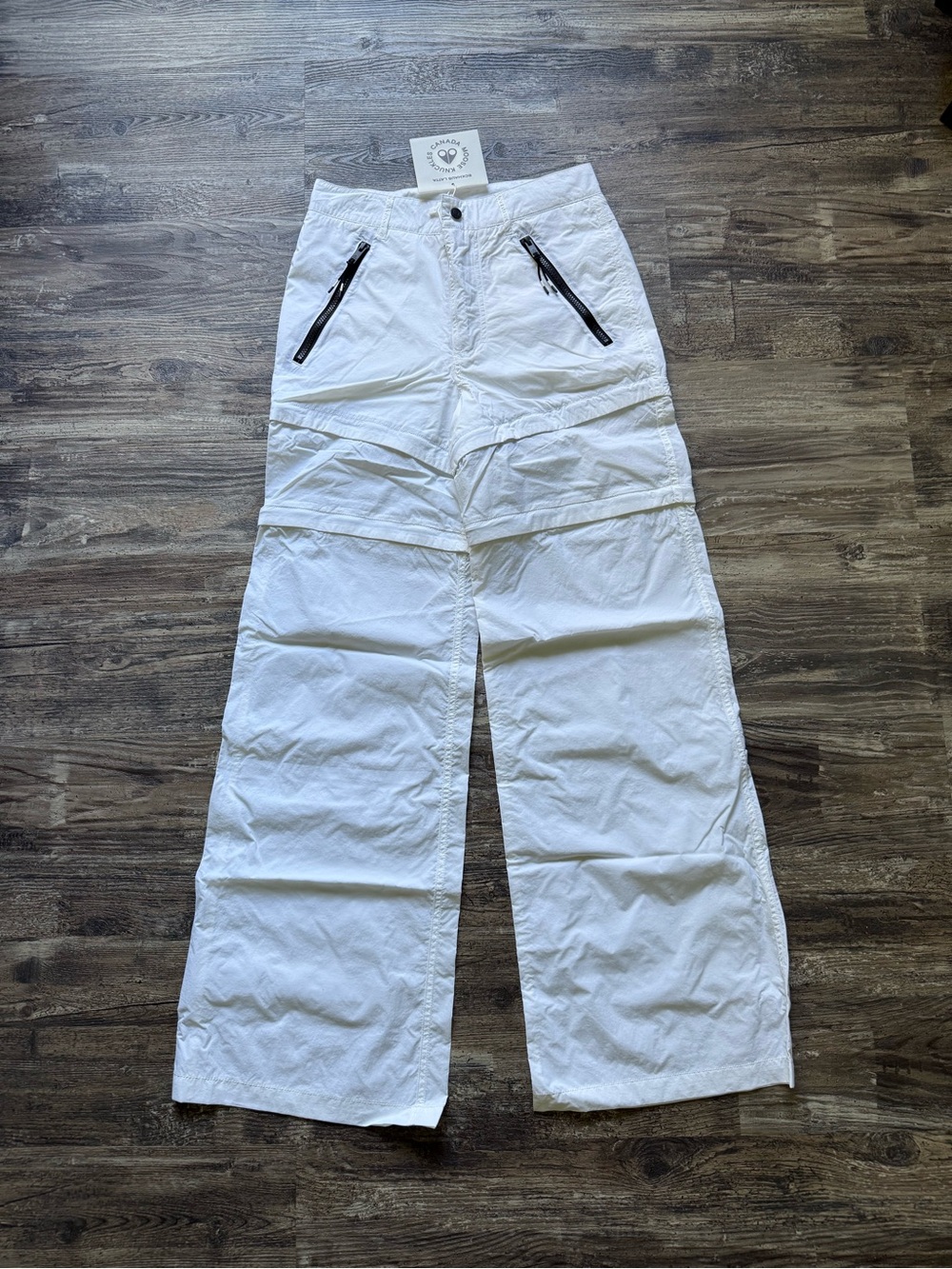 NWT - Eckhaus Latta x Moose Knuckle Convertible Nylon Pants